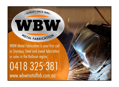 wbw metal fabrication ballarat